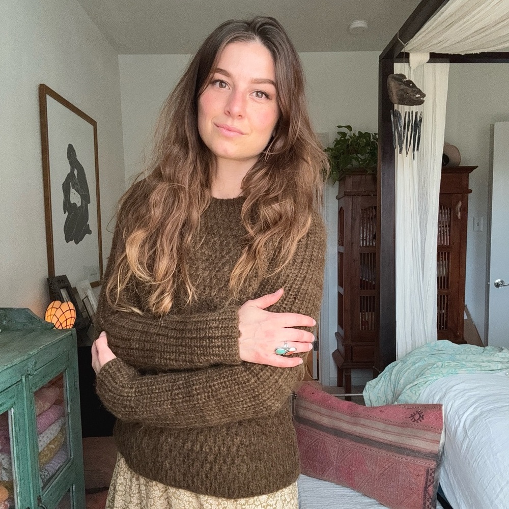 Handmade Alpaca Sweater from Peru